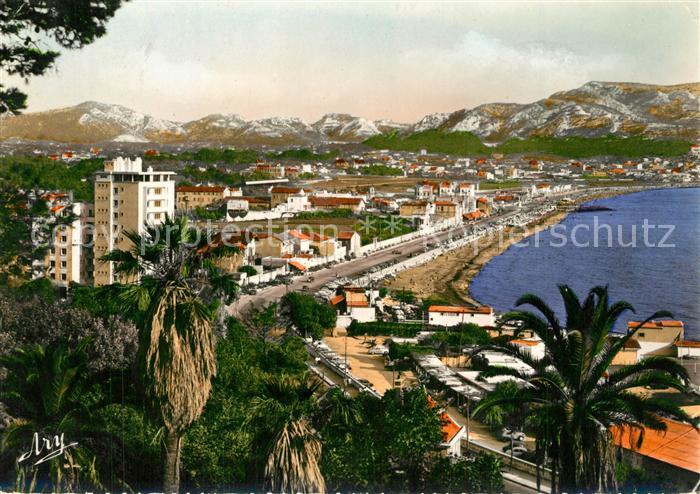 Marseille Bouches-du-Rhone Promenade de la Corniche la Plage Champ