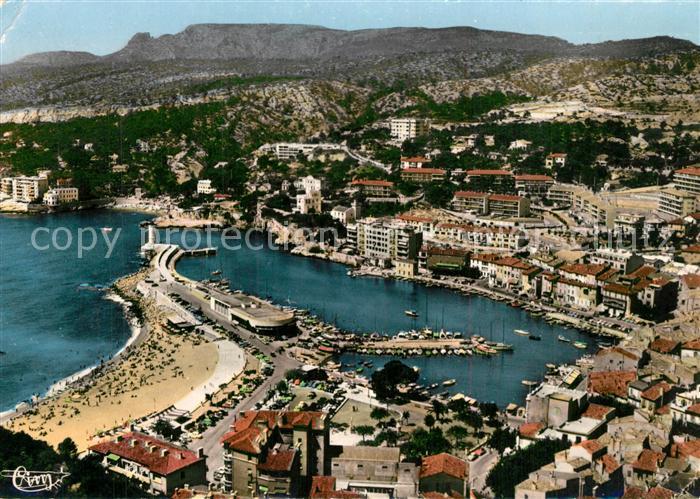 Cassis Vue generale aerienne