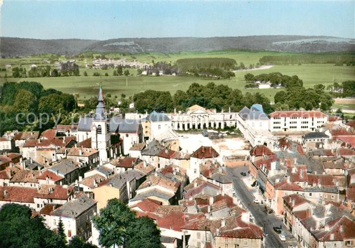 Commercy Meuse Le Chateau Vue aerienne