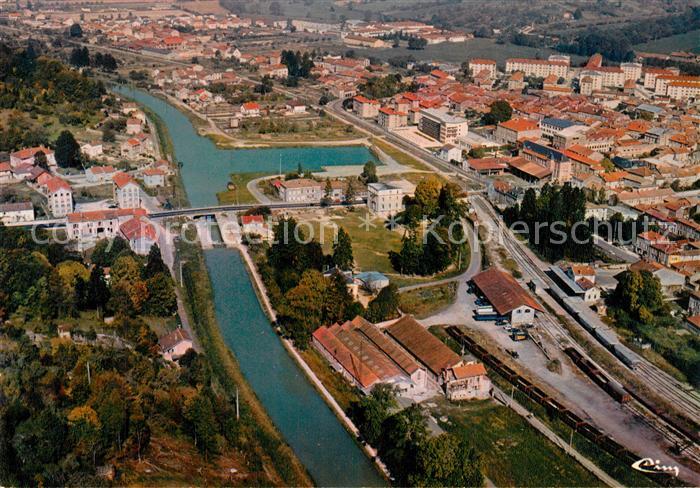 Ligny-en-Barrois Vue generale aerienne l'Embarcadere