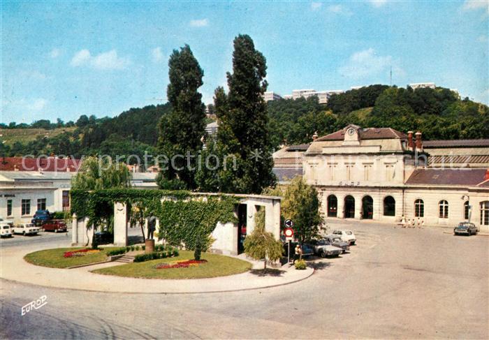 Bar-le-Duc La gare et la place de la Republique