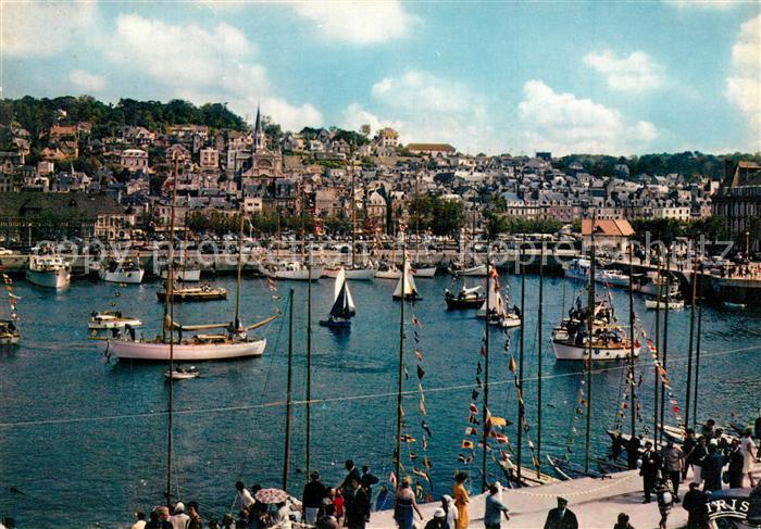 Trouville-Deauville Le bassin des yachts