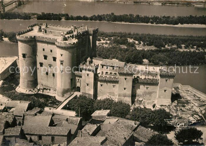 Tarascon Bouches-du-Rhone Le Chateau Vue aerienne