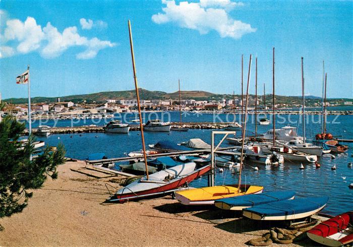 Martigues Le Port de Plaisance Dans le fond le Qu