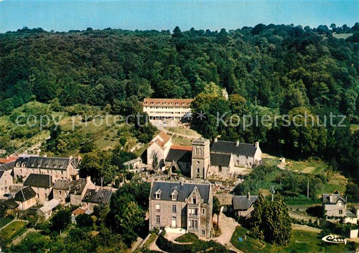 Saint-Jean-le-Thomas Vue aerienne Eglise et Etoile de la Mer