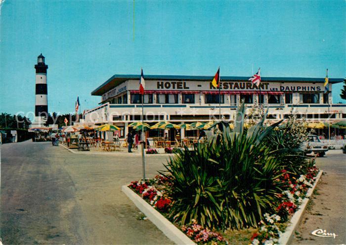 Saint-Denis-d Oleron Hotel Restaurant Les Dauphins Phare de Chassiron