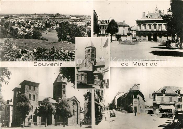 Mauriac Cantal Vue partielle