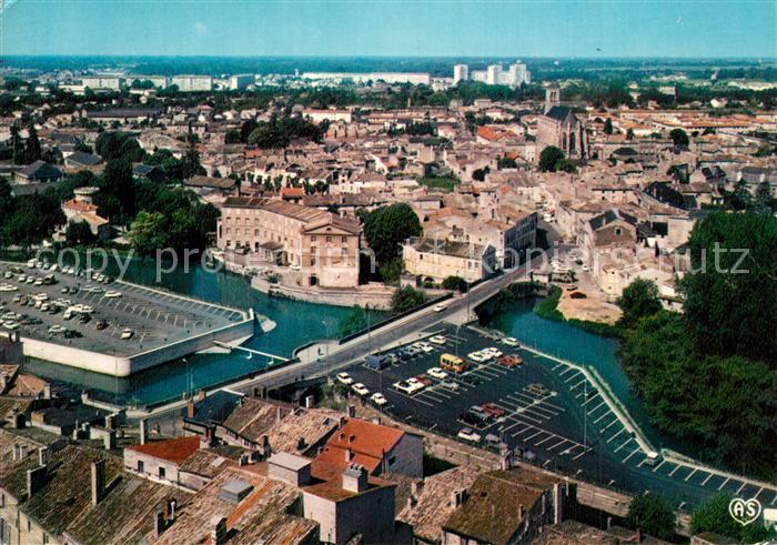 Niort 79 Vue generale aerienne et la Sevre