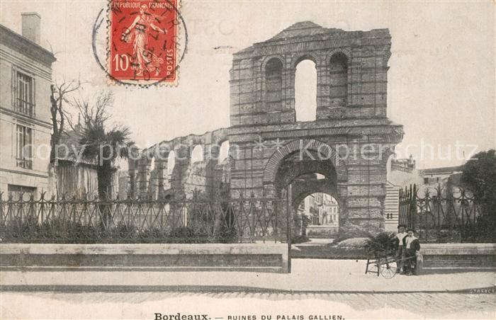 Bordeaux Ruines du Palais Gallien