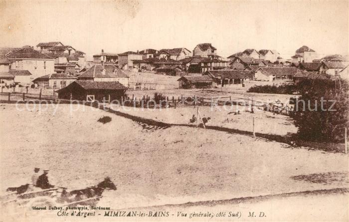 Mimizan les Bains Vue Generale côté sud