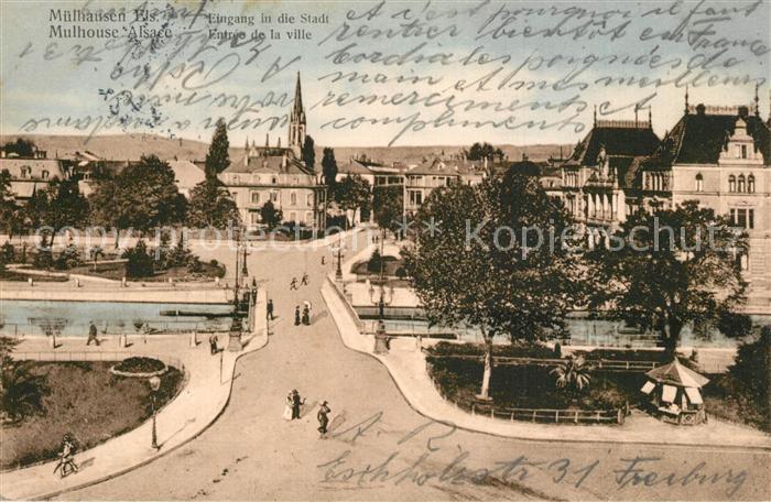 Mulhouse Muehlhausen Entrée de la ville