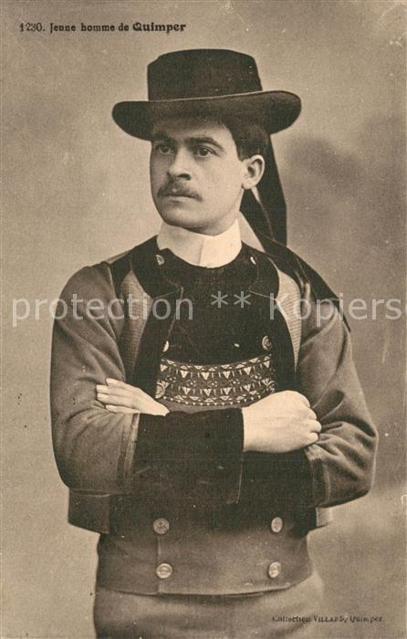 Quimper Jeune homme Costume Trachten
