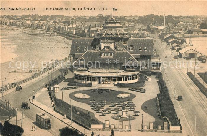 Saint-Malo 35 Le casino vu du Chateau