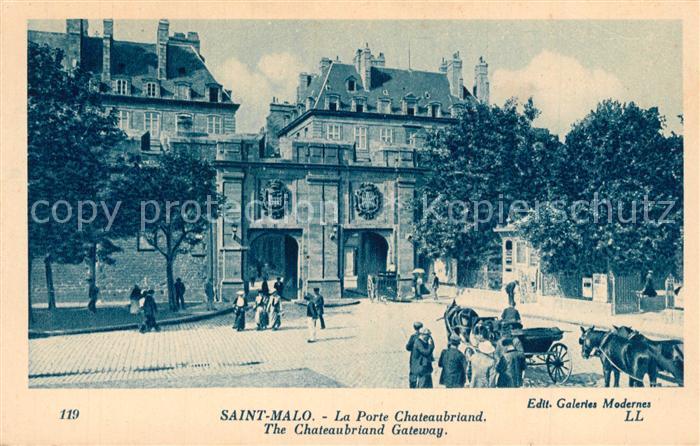 Saint-Malo 35 La Porte Chateaubriand