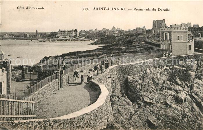 Saint-Lunaire Promenade du Décollé Côte d_Emeraude