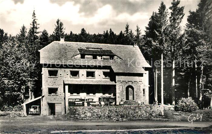 Murat Cantal Col de Font de Cère Le Buron Colonie de Vacances de la Ville du Man