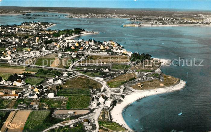 Larmor-Plage Vue aérienne de l'Estuaire de la Rade de Lorient