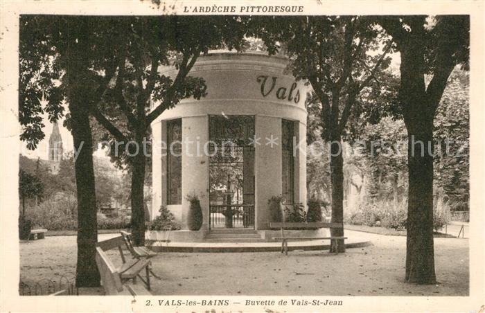 Vals-les-Bains Buvette de Vals Saint Jean