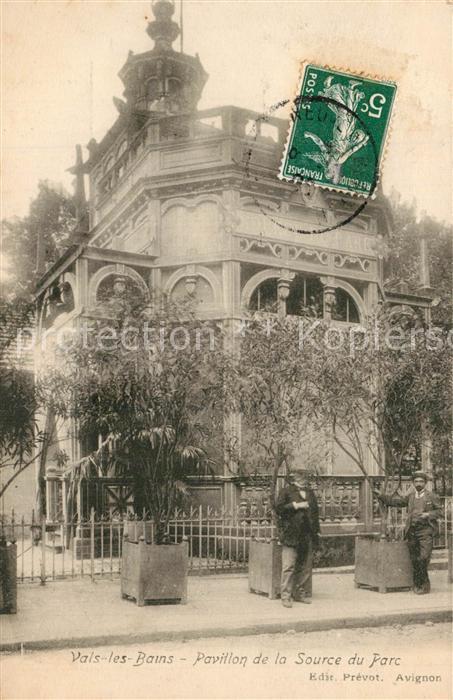 Vals-les-Bains Pavillon de la Source du Parc
