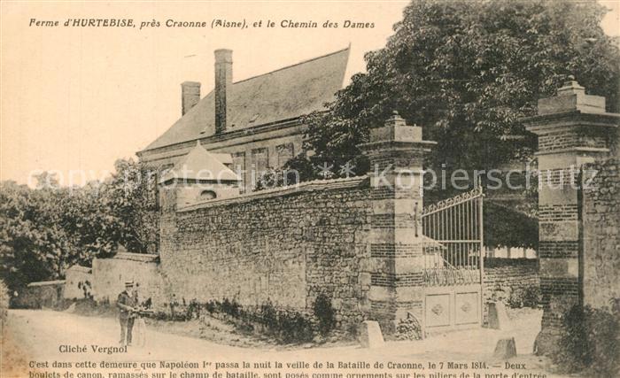 Craonne Aisne Ferme d Hurtebise Chemin des Dames