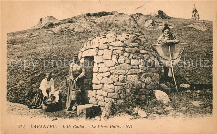 Carantec Ile Callot Vieux puits