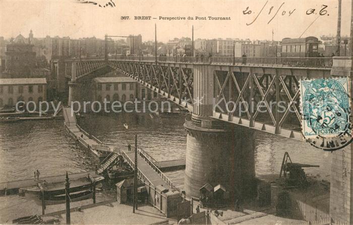 Brest 29 Perspective du Pont Tournant