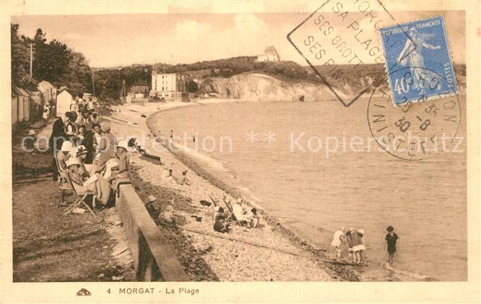 Morgat La plage