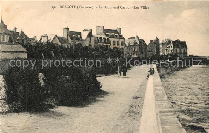 Roscoff Boulevard Carnot les villas