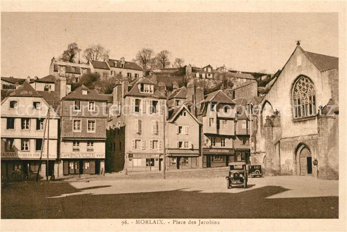 Morlaix Place des Jacobins
