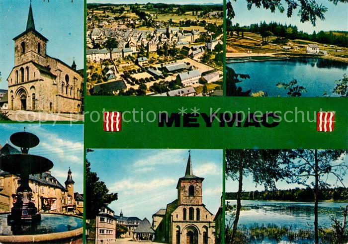 Meymac Eglise Piscine Etang de Merlancon