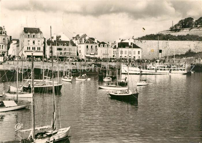 Belle-Ile-en-Mer Le Palais Arrivée du Guedel
