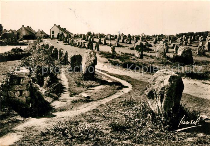 Carnac Morbihan Alignements de Menée