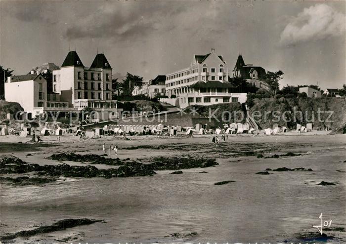 Le Pouldu Plage des Grands Sables et ses hôtels