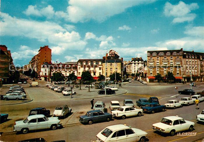Rennes Ille-et-Vilaine Place de la Gare Grands Hôtels Avenue J