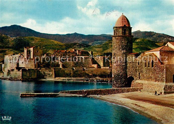 Collioure Eglise Chateau des Templiers