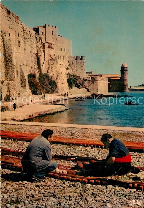 Collioure Chateau des Templiers Eglise Saint Vincent