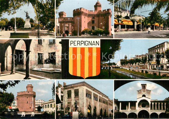 Perpignan Vues d_ensemble Bâtiments Monuments