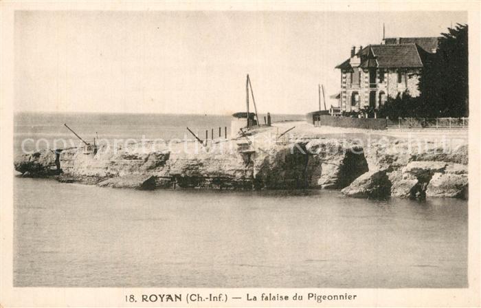 Royan 17 La falaise du Pigeonnier