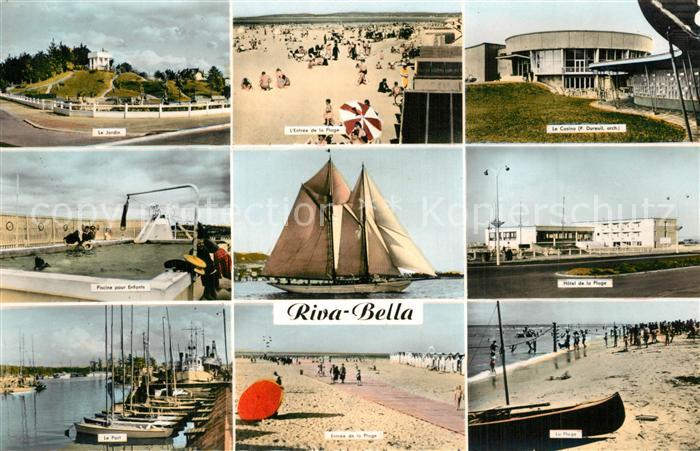 Riva-Bella Le Jardin La Plage Casino Piscine Hotel de la Plage Le Port