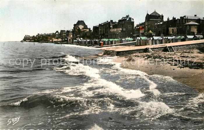 Saint-Aubin-sur-Mer Calvados La Plage et les Villas