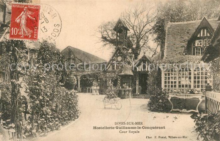 Dives-sur-Mer Hostellerie Guillaume le Conquerant Cour Royale