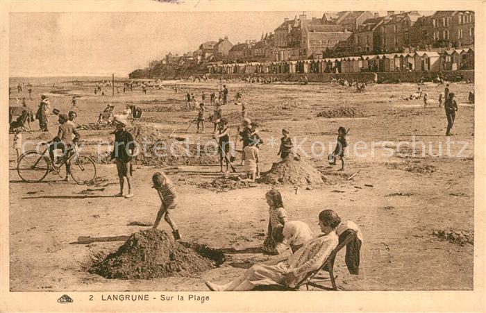 Langrune-sur-Mer Sur la Plage