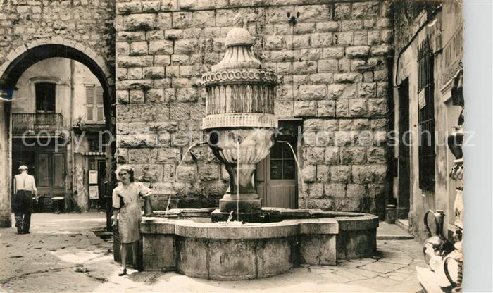 Vence-la-Jolie La fontaine du Peyrat
