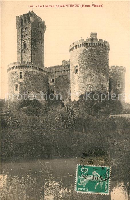 Dournazac Le Chateau de Montbrun