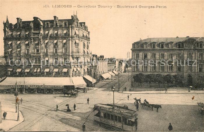 Limoges Haute Vienne Carrefour Tourny Boulevard Georges Perin