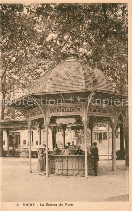 Vichy Allier La Source du Parc