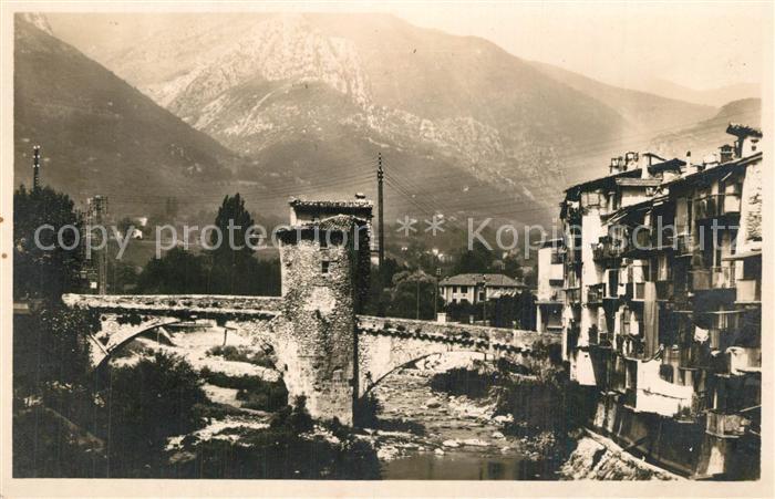 Sospel Le Pont Vieux et la Bevera