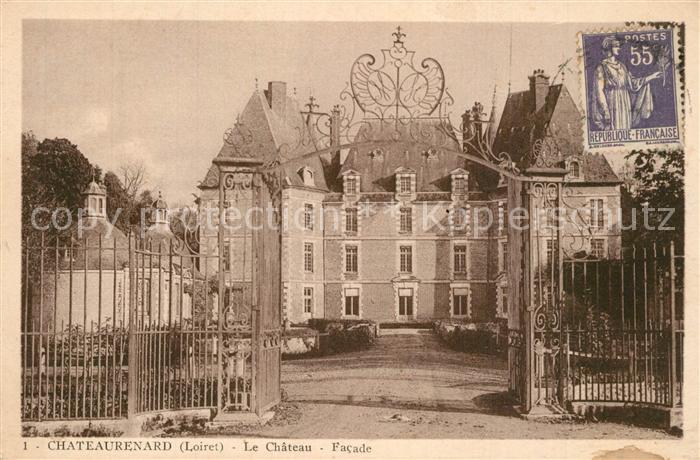 Chateaurenard Loiret Le Chateau Facade