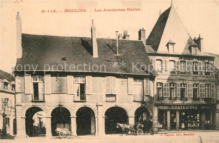 Moulins Allier Les Anciennes Halles