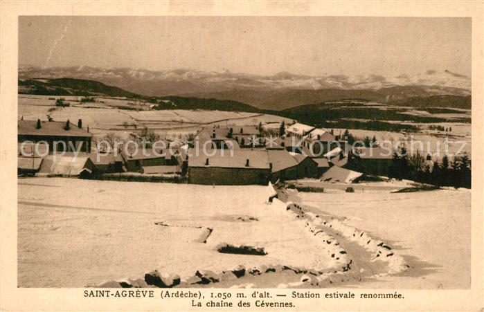 Saint-Agreve Station estivale renommee La chaine des Cevennes
